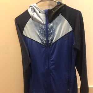 My Protein Blue galaxy jacket